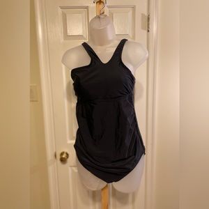 NWT Ingrid & Isabel - Woman’s black one piece swim suit, Size: M